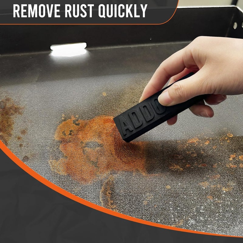 AWEASROY Griddle Seasoning & Cast Iron Seasoning Conditioner 7 OZ Care Kit, with Rust Remover Food Safe Griddle Seasoning for Blackstone, Pans, Carbon Steel – Maintain a Cleaner Non-Stick Skillet - Image 2